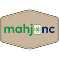 States of Mahj Mahjong Tile Logo Patch | North Carolina