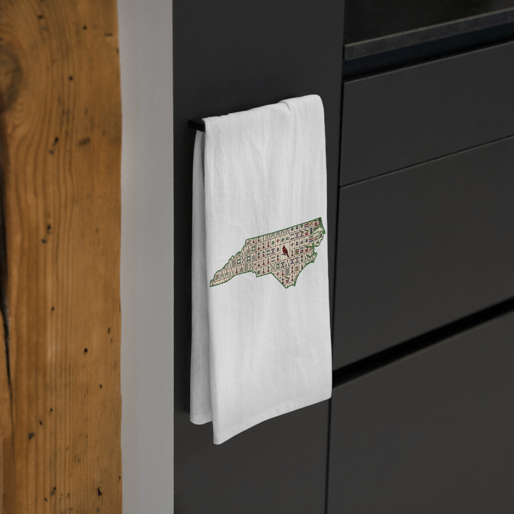 States of Mahj Tea Towel - North Carolina