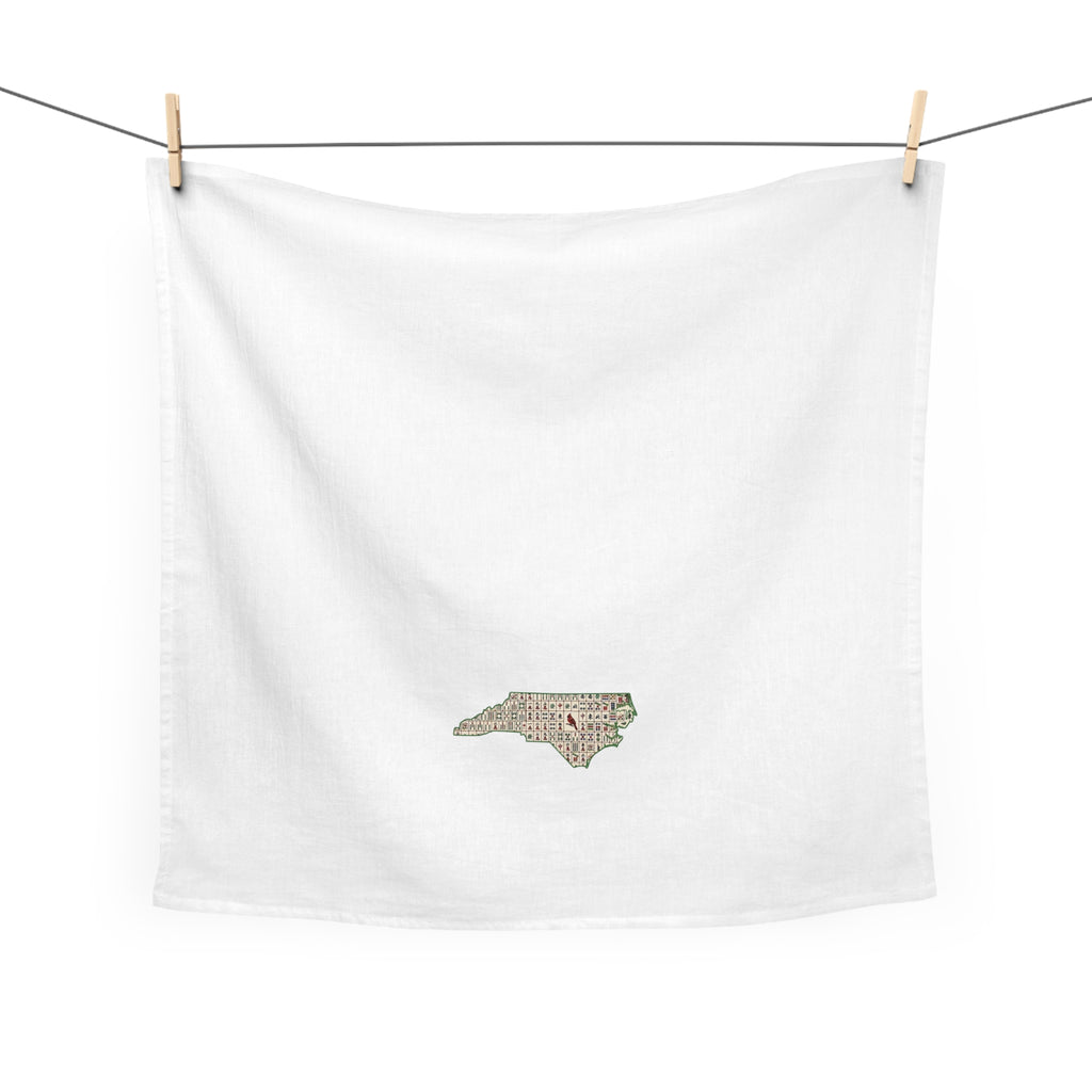 States of Mahj Tea Towel - North Carolina