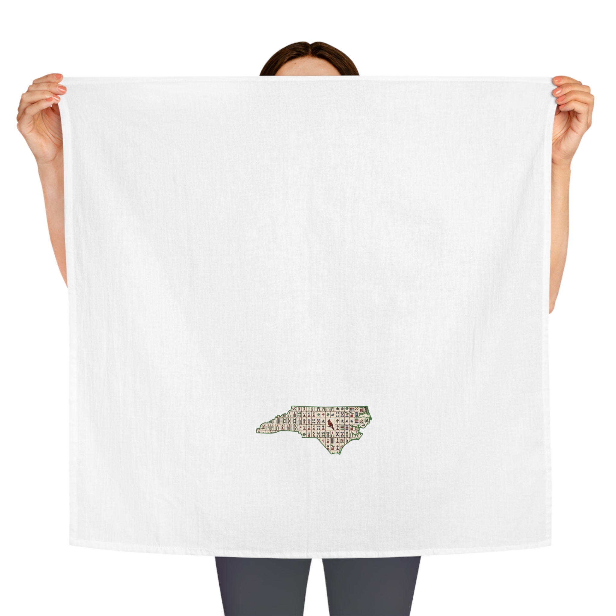 States of Mahj Tea Towel - North Carolina