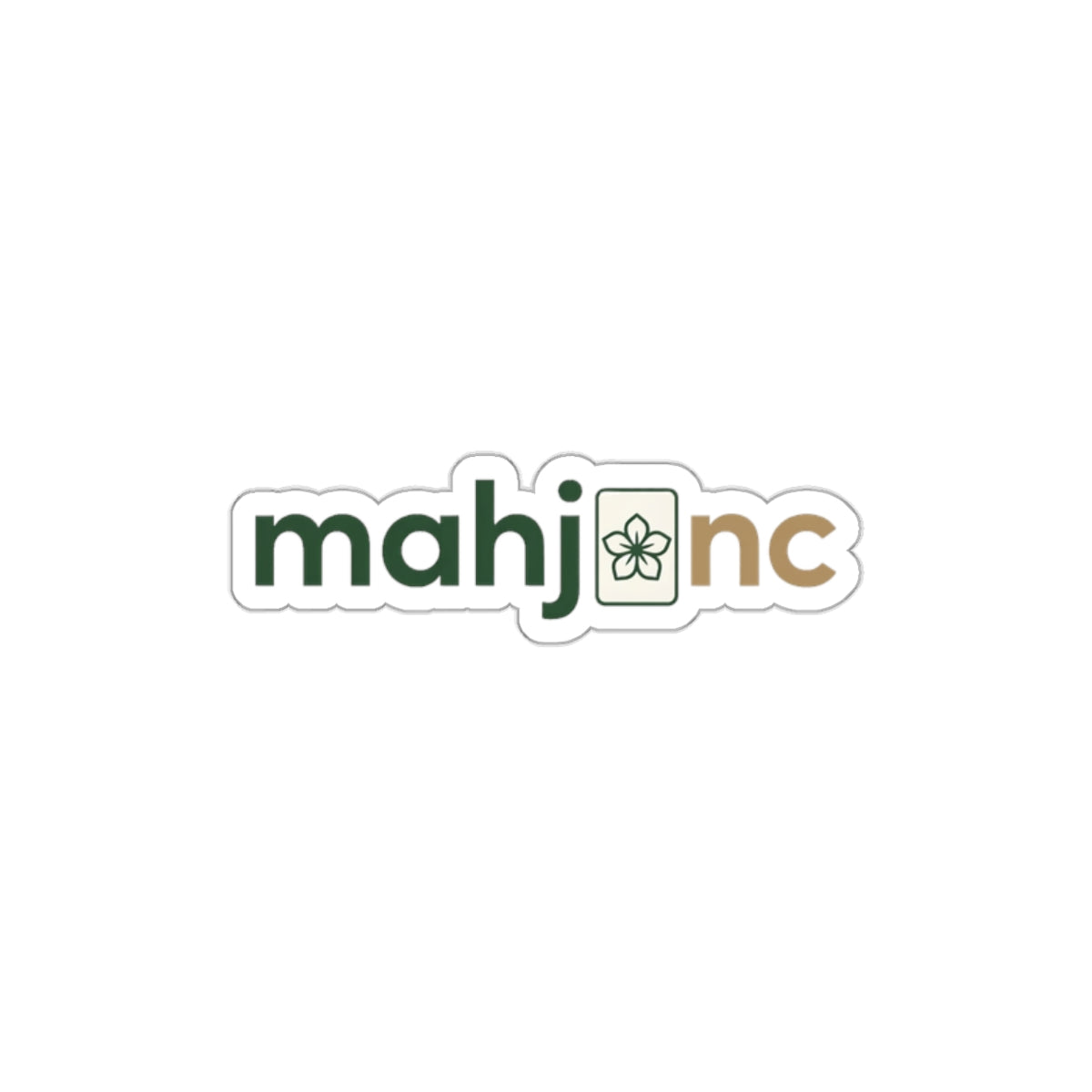 States of Mahj Sticker - North Carolina