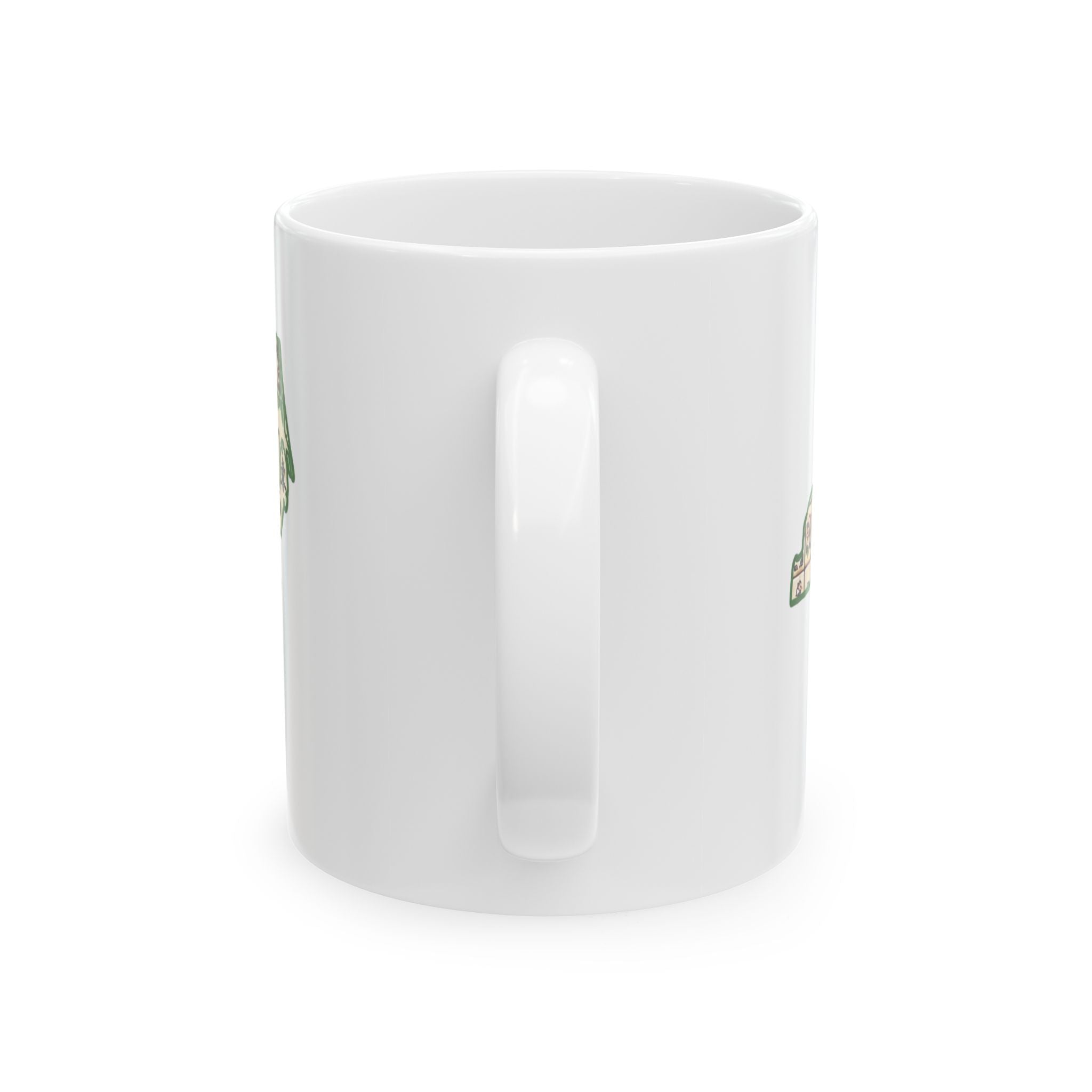 States of Mahj Ceramic Mug - North Carolina